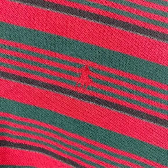 Vintage Striped Polo by Ralph Lauren Long Sleeve - Picture 7 of 8